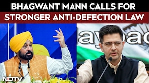 Raghav Chadha Vs AAP | Punjab CM Bhagwant Mann Calls For Strict Anti-Defection Law