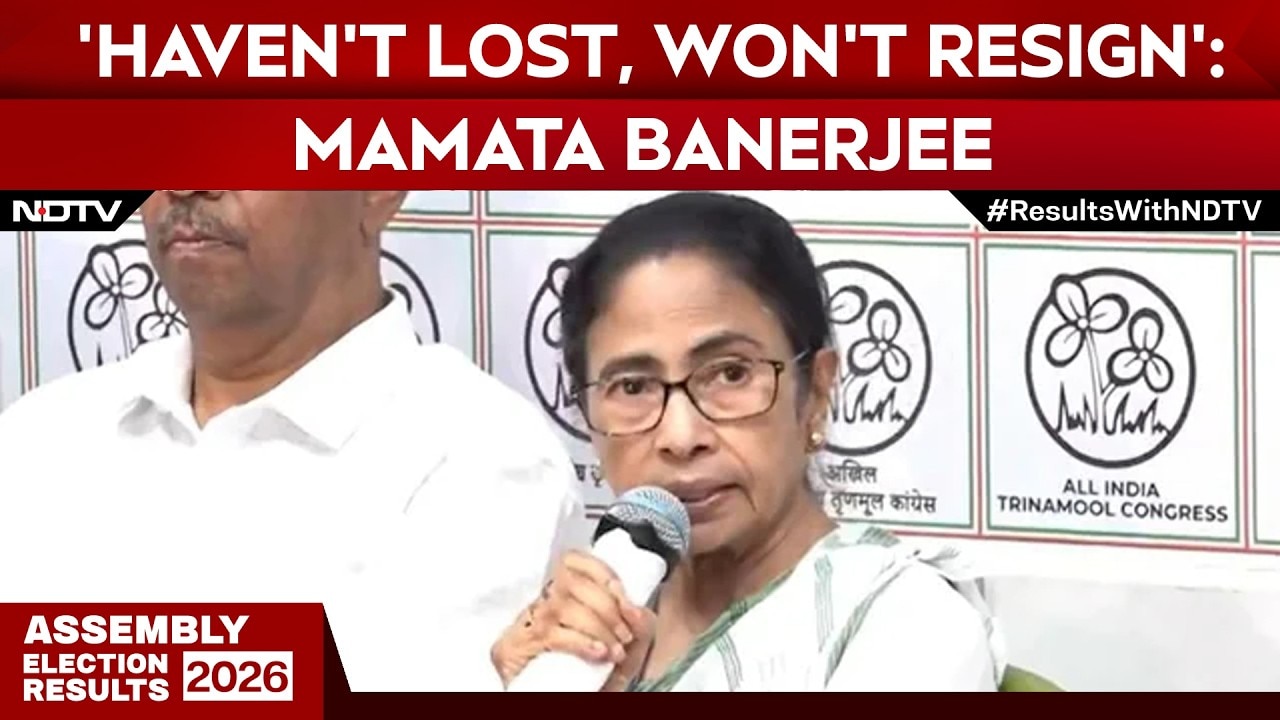 West Bengal Elections | “No Question Of Resigning”: Mamata Banerjee Calls Defeat “Conspiracy”
