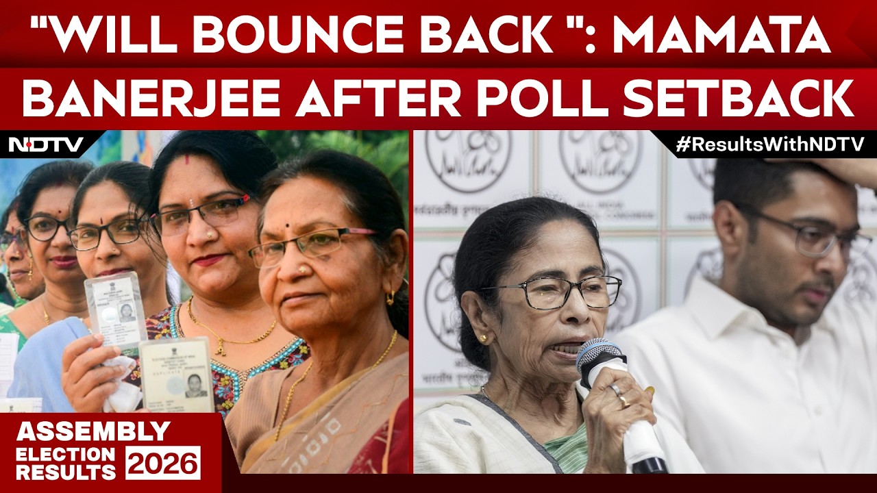 Bengal Results | &ldquo;Will Bounce Back And Continue The Fight&rdquo;: Mamata Banerjee After Poll Setback