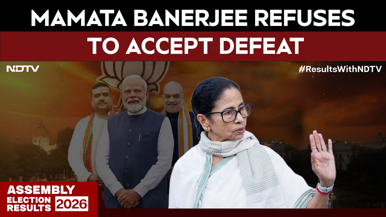 Bengal Results: Mamata Banerjee Refuses To Accept Defeat, Opposition Cries 'Mandate Stolen'