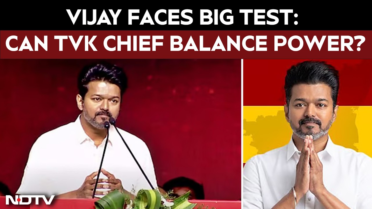 Vijay Faces Big Test: Can TVK Chief Balance Power, Expectations & Governance?