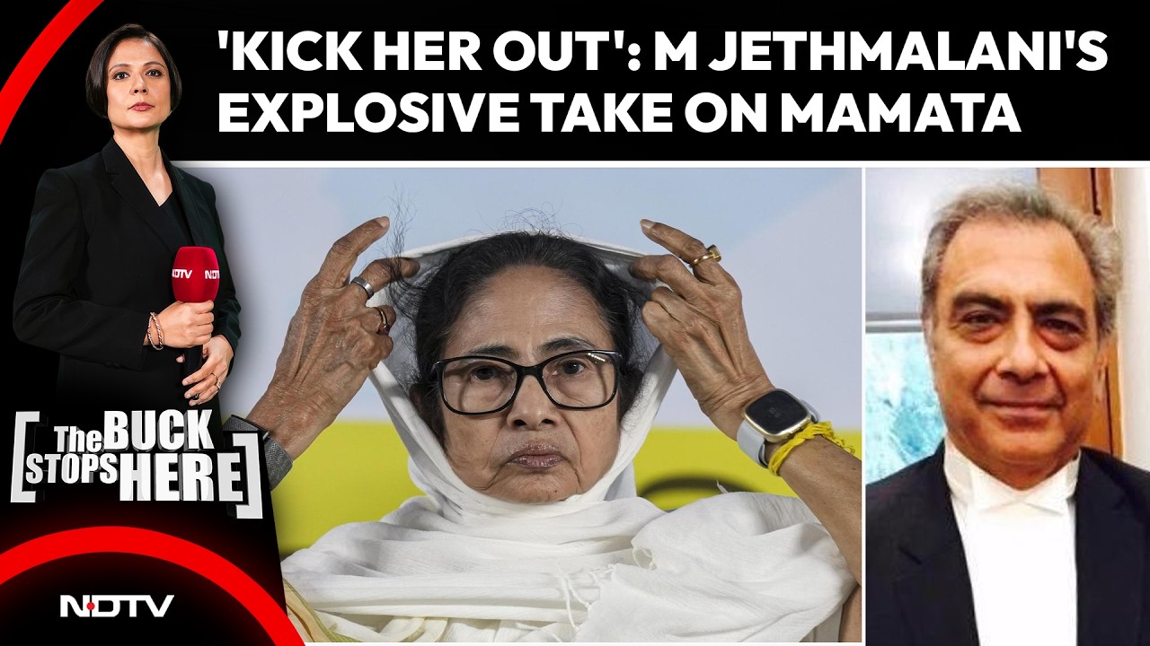 'Kick Her Out': Mahesh Jethmalani's Explosive Take On Bengal CM 'No-Resignation' Row