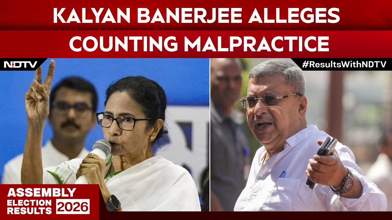 West Bengal Elections 2026 | Kalyan Banerjee Alleges Counting Malpractice, Assault On Candidates