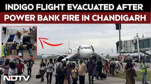 Indigo Flight News | IndiGo Flight Evacuated After Power Bank Fire In Chandigarh, Passengers Safe