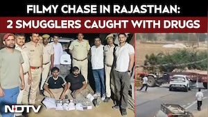 Rajasthan News | Filmy-Style Intercept: 2 Drug Smugglers Held With Heroin, Weapons