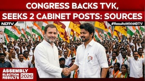 Congress Backs Vijay's TVK, Expects 2 Positions In His Cabinet: Sources