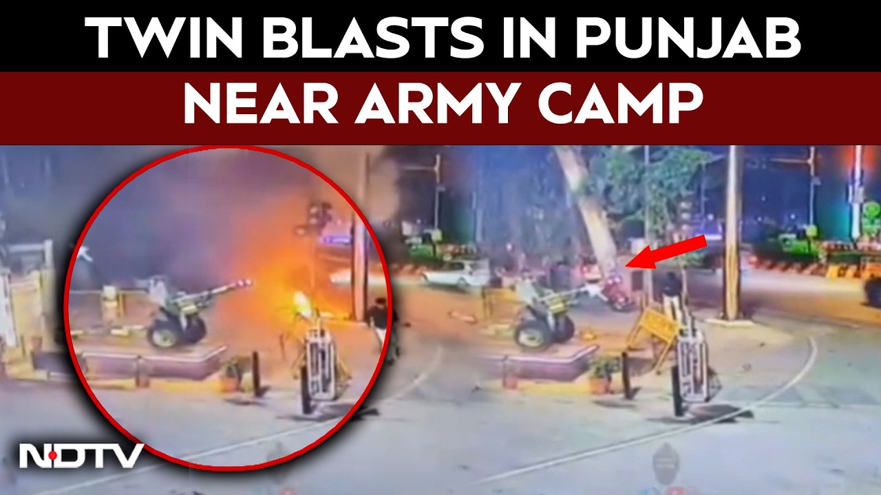 Twin Blasts Rock Punjab: Explosions Near Amritsar Cantonment, BSF HQ
