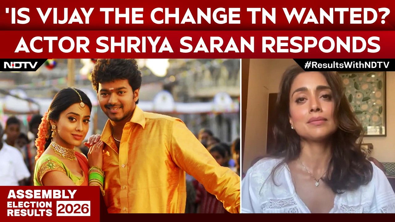 Tamil Nadu Elections | Shriya Saran On Vijay Win: 'Result Of Years Of Hard Work'