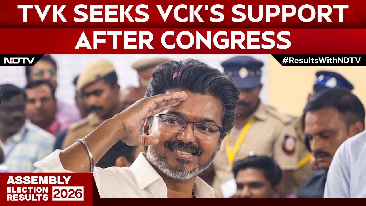 Vijay's Hunt For Allies Intensifies, TVK Seeks VCK's Support After Congress