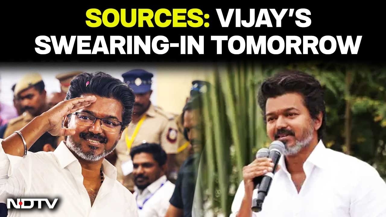 Vijay Oath News | Vijay Reaches Out To VCK, Swearing-In Set For Tomorrow: Sources