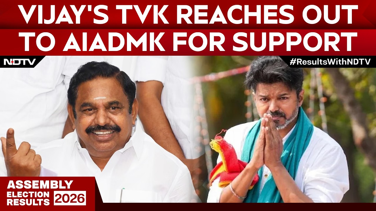Tamil Nadu Elections: Vijay's TVK Reaches Out To AIADMK For Support