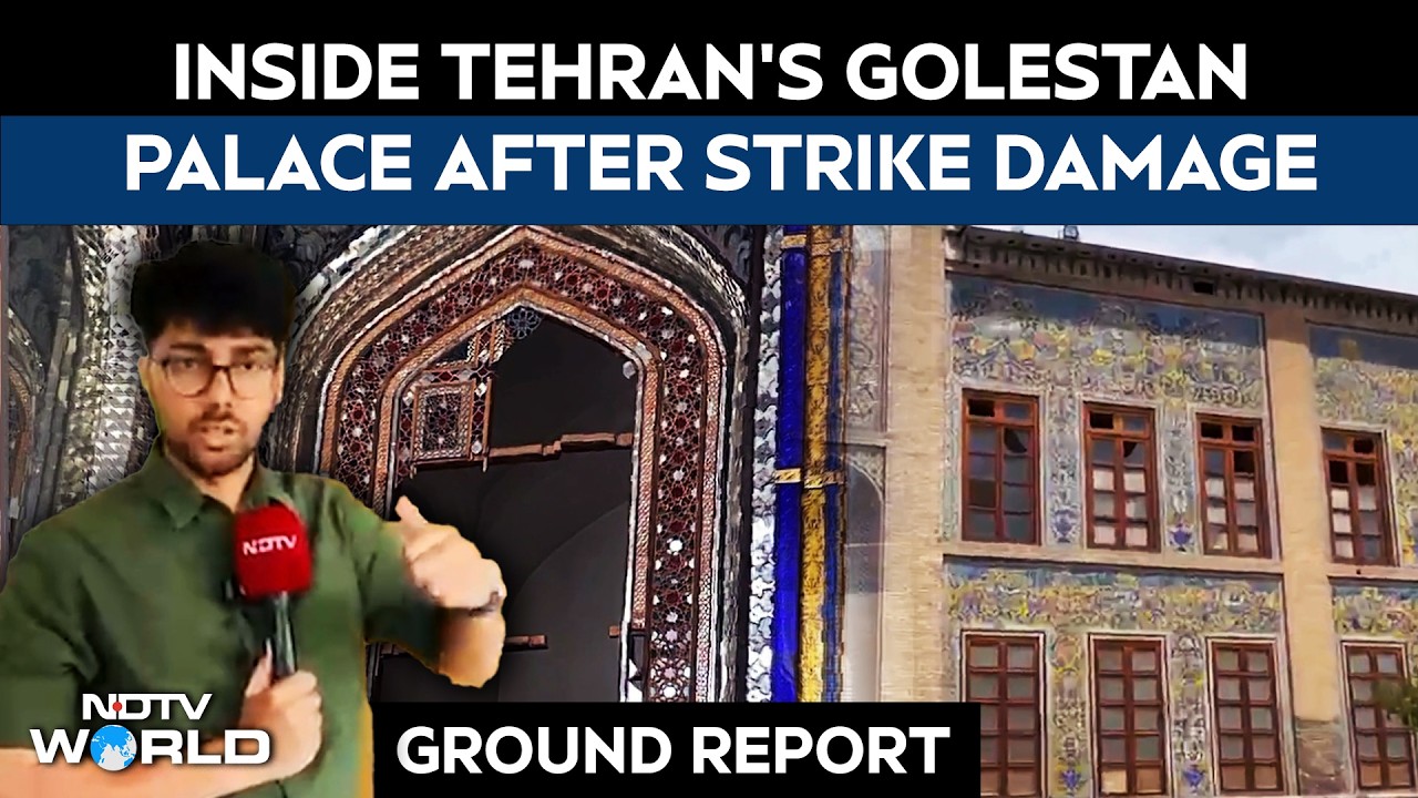 Inside Tehran's Golestan Palace After Strike Damage