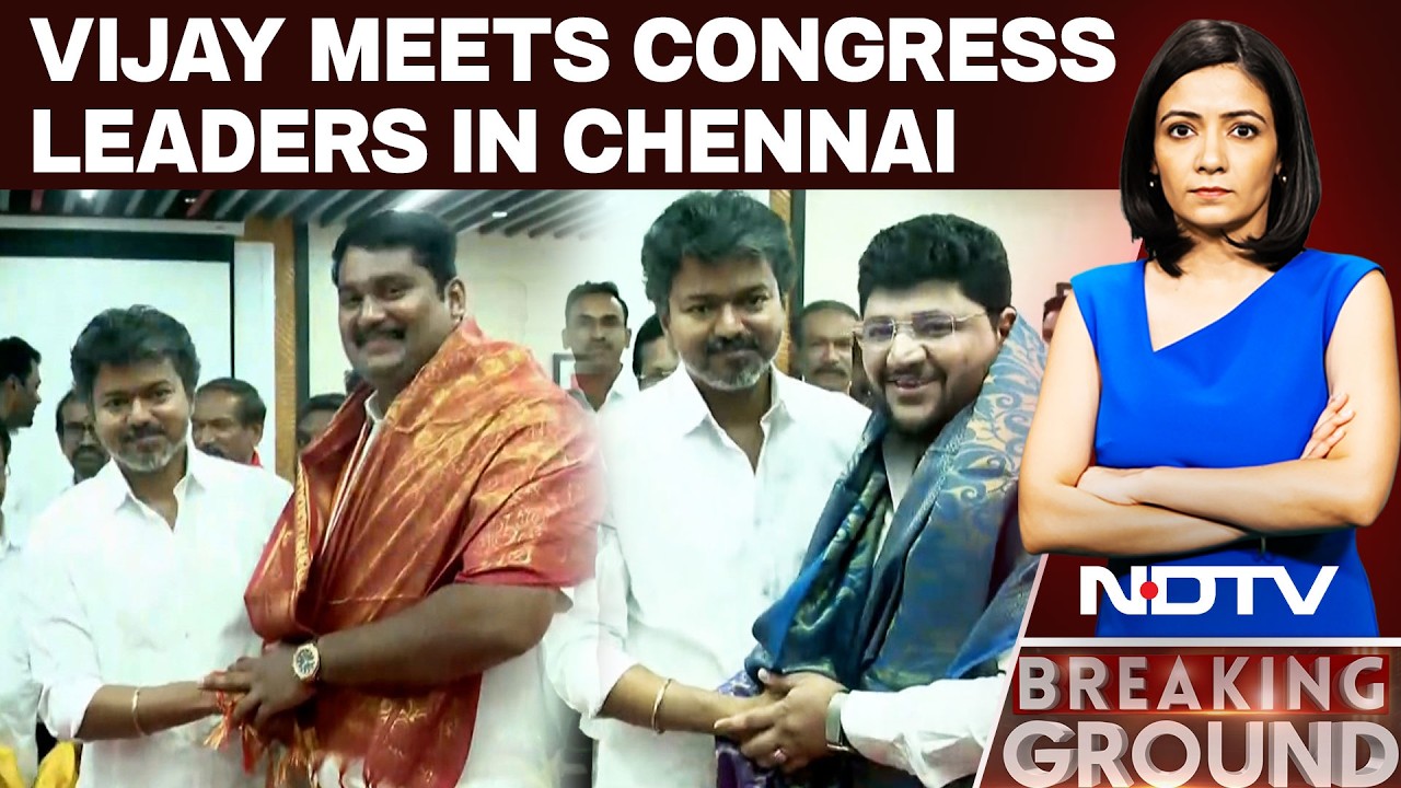 Tamil Nadu Election Results | Vijay Meets Congress Leaders In Chennai