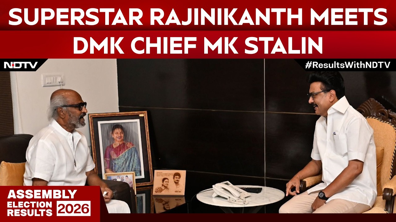 After Loss, MK Stalin Meets Rajinikanth; Political Signals Emerge