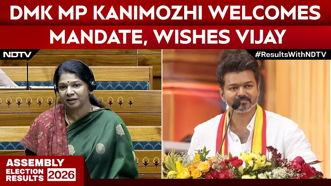 Tamil Nadu Elections | Kanimozhi Welcomes Mandate, Wishes Vijay; Says DMK Will Continue Its Fight