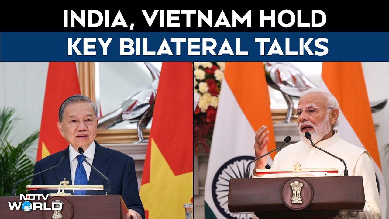 PM Narendra Modi And Vietnamese President To Lam Hold Key Bilateral Talks At Hyderabad House
