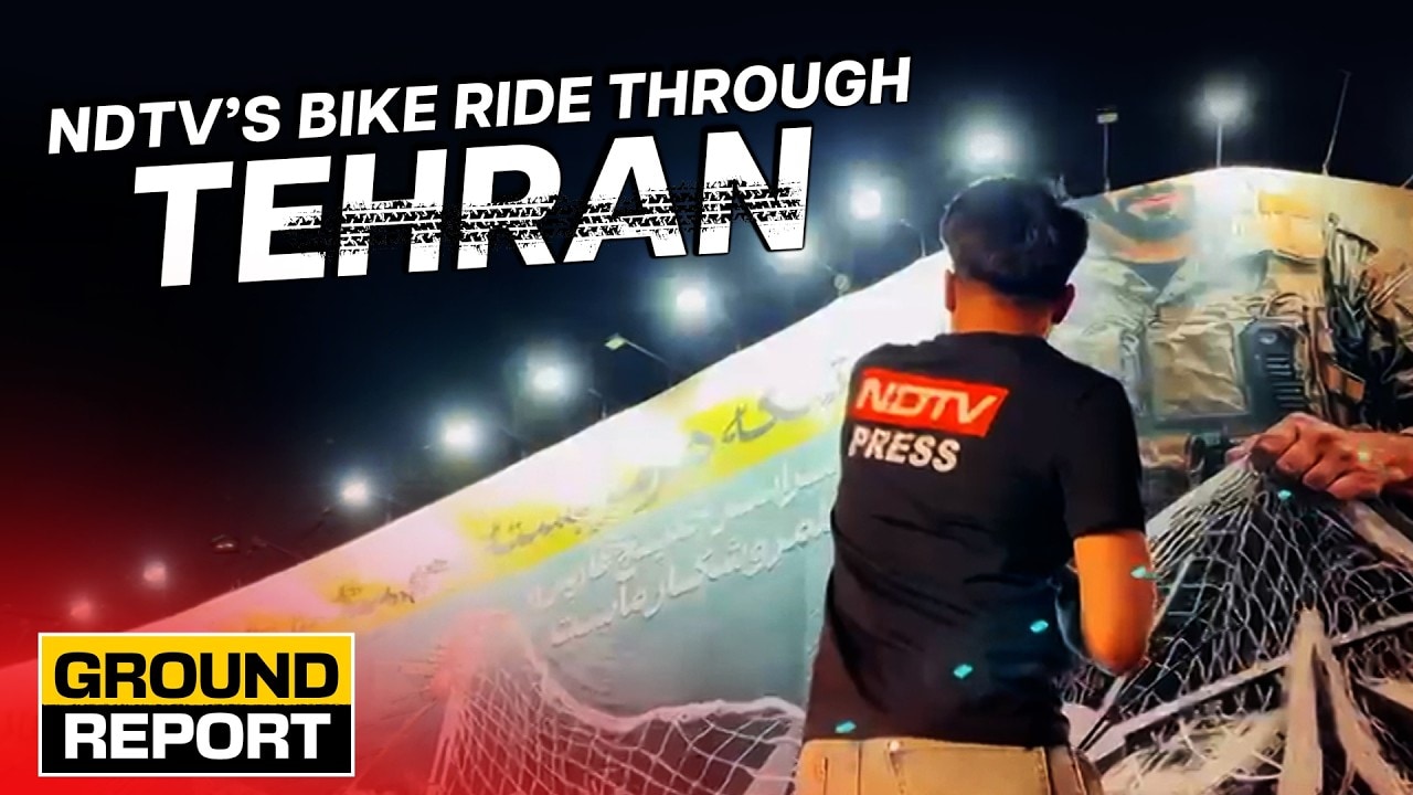 Iran War News | Midnight Protests In Tehran: NDTV's Bike Ride Through The City