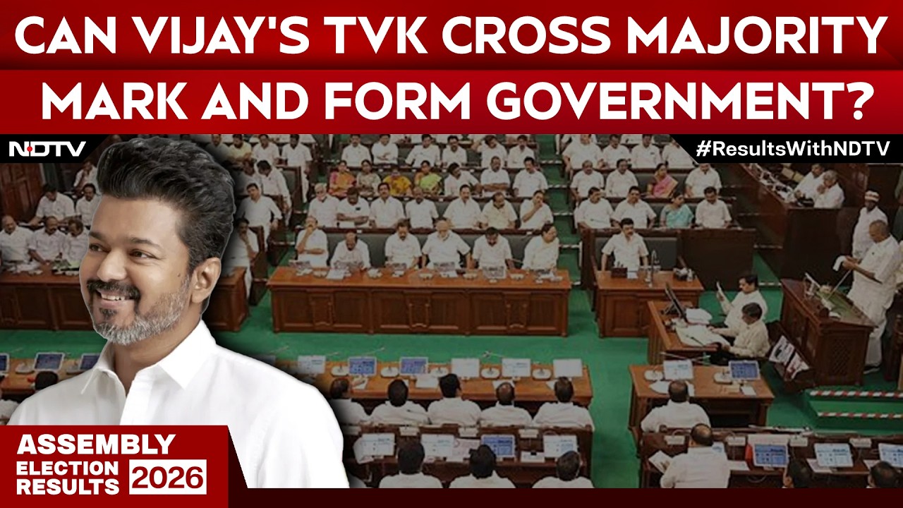 TVK News | Hung Assembly in Tamil Nadu: Can Vijay&rsquo;s TVK Cross Majority Mark and Form Government?