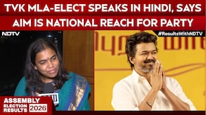 TVK Party | TVK MLA-Elect S Keerthana Speaks in Hindi, Says Aim Is National & Global Reach for Party