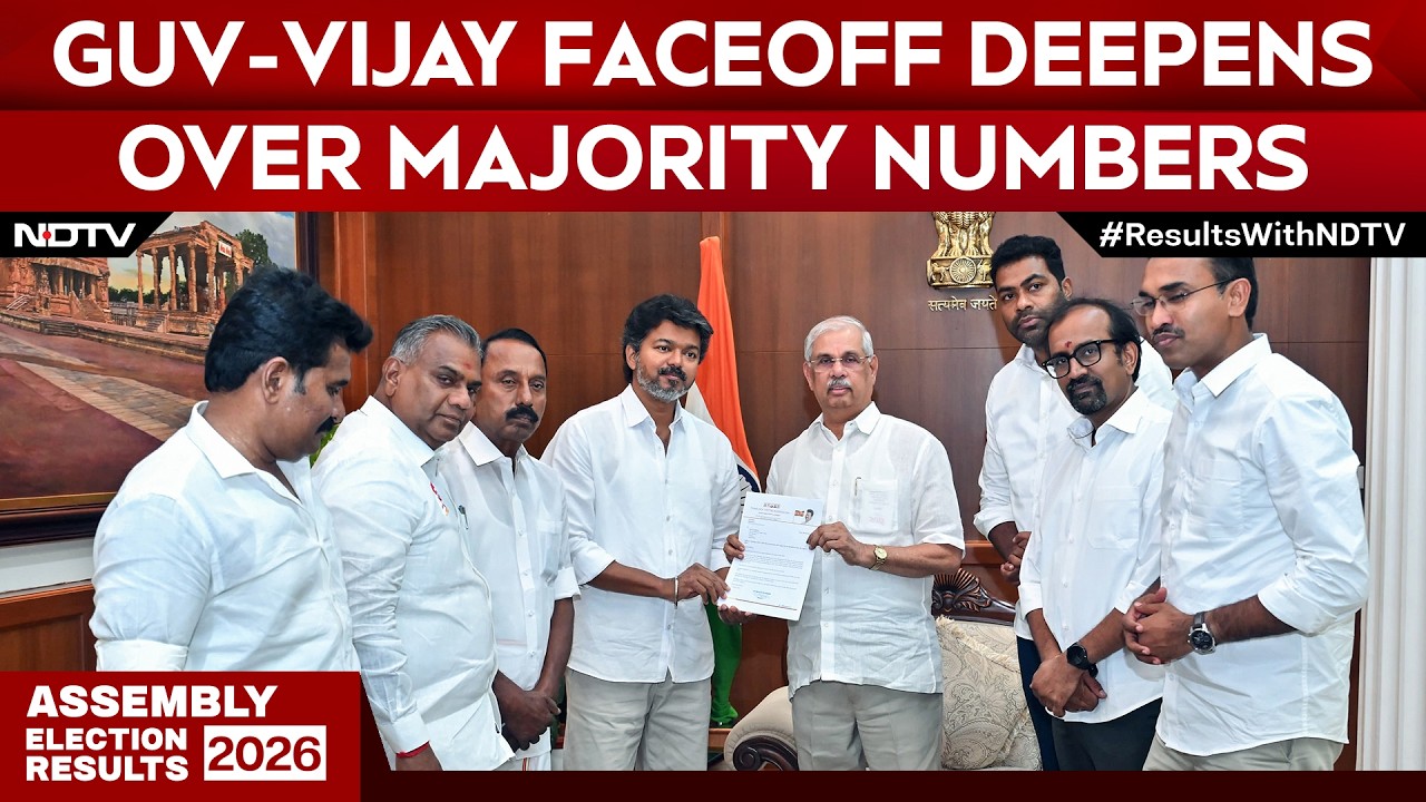 Tamil Nadu Governor-Vijay Faceoff Deepens Over Majority Numbers