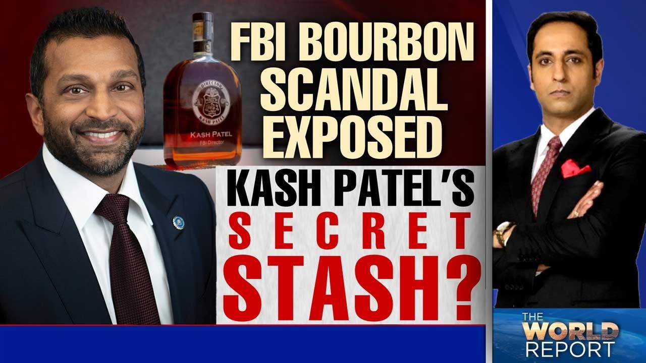 Kash Patel Vs The Atlantic: Exposed For Handing Out FBI-Branded Liquor