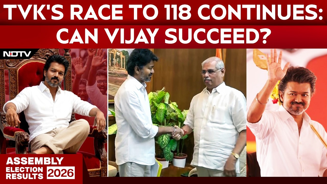 TVK's Race To 118 Continues: Can Vijay Cross the Final hurdle?