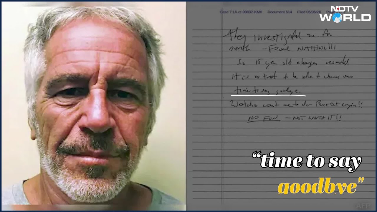 Epstein Note Before Suicide Attempt: "Watcha Want Me To Do? Bust Out Crying"