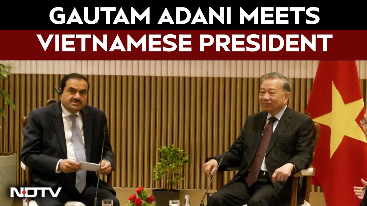 Gautam Adani Meets Vietnam President At India-Vietnam Business Forum In Mumbai
