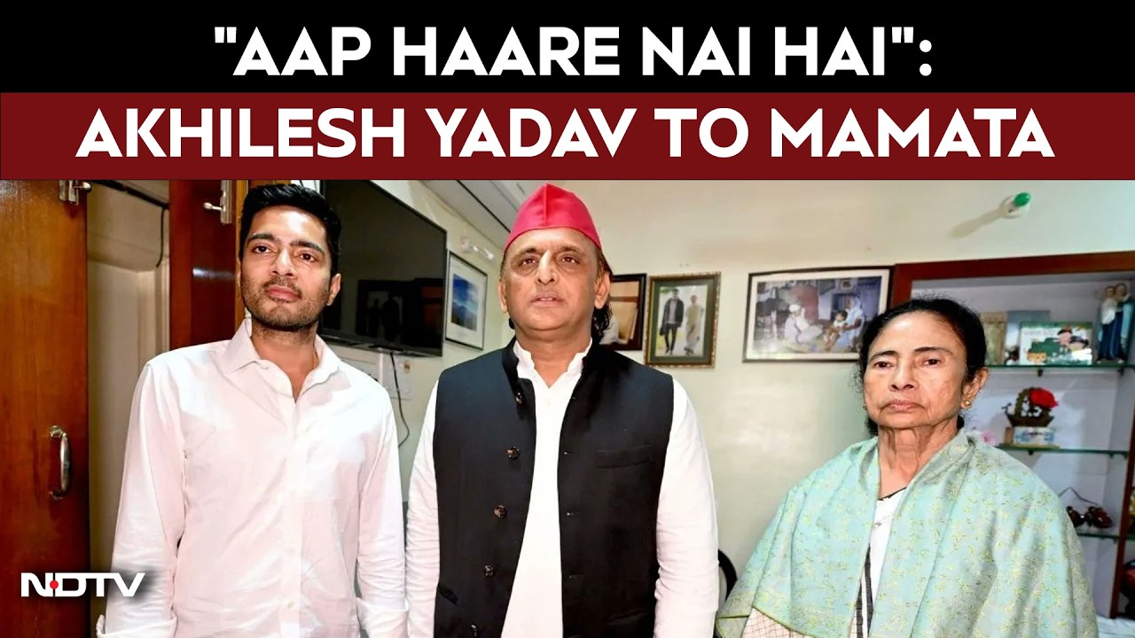 Mamata Banerjee News | "Aap Haare Nai Hai": Akhilesh Yadav To Mamata Banerjee After TMC's Drubbing
