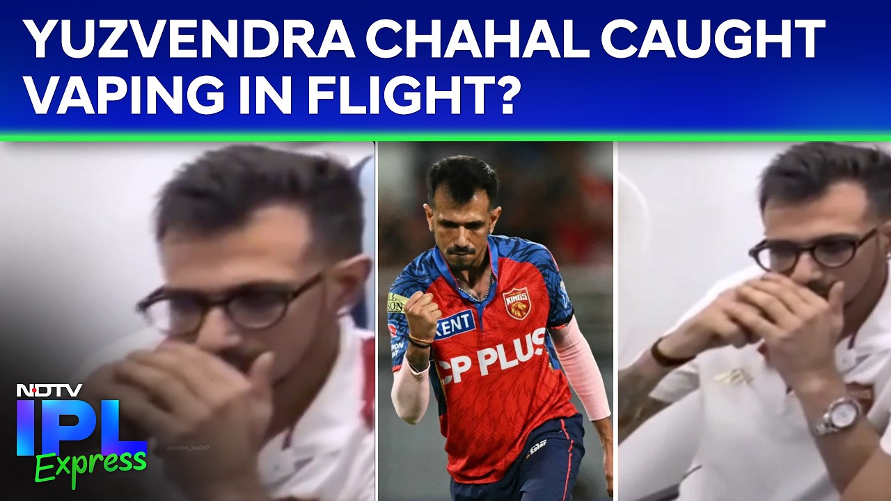 Chahal Smoking | Yuzvendra Chahal Caught Vaping In Flight? New Controversy Hits IPL 2026