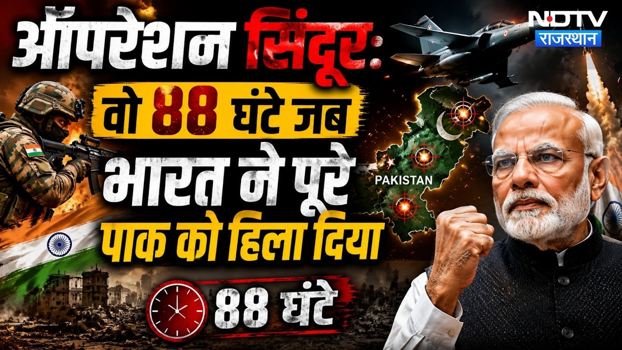 Operation Sindoor: 88 घंटों की वो दास्तां जब Indian Army ने Pakistan को घर में घुसकर मारा! Top News