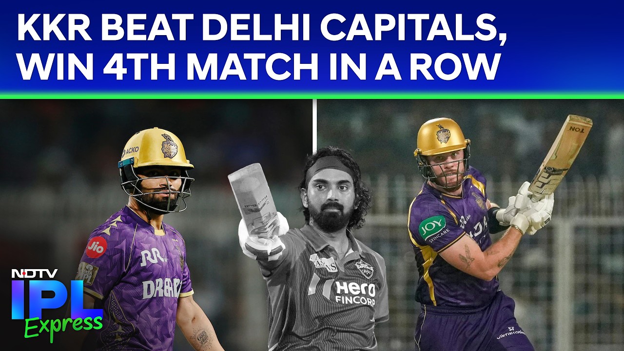 DC vs KKR Highlights: Finn Allen Slams Century As KKR Beat Delhi Capitals For 4th Consecutive Win