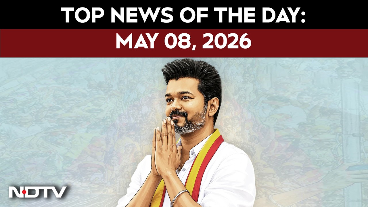 TVK Vijay | Governor Not Convinced Vijay Has Majority | Top News Of The Day: May 08, 2026