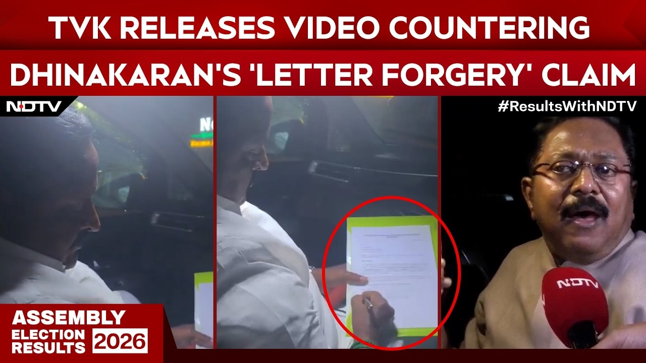 Vijay News | TVK Releases Video In AMMK Support Letter Row, Counters Dhinakaran’s Forgery Claim