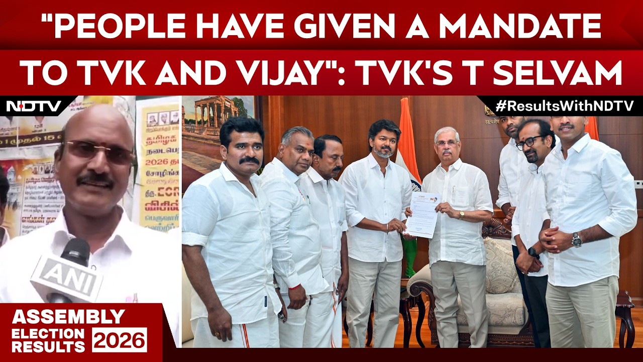 TVK Vijay News | &ldquo;People Gave Mandate Only To Vijay, Others Creating Drama&rdquo;: TVK&rsquo;s T Selvam