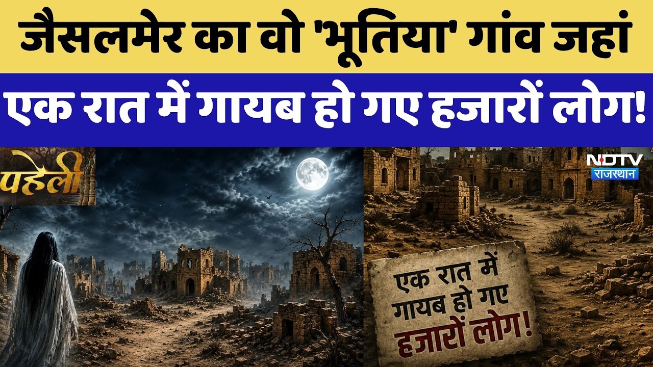 Jaisalmer Gost Village: एक रात में क्यों वीरान हुआ जैसलमेर का ये शापित गांव? | Kuldhara Mystery
