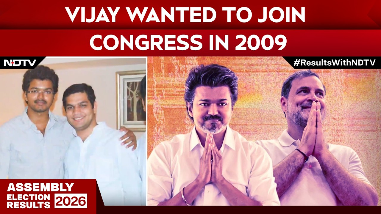 Vijay News Today | Vijay Wanted To Join Congress in 2009. History Took a Different Turn