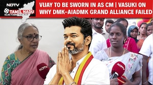Tamil Nadu | Vijay To Be Sworn In As CM On Sunday | Vasuki On Why DMK-AIADMK Grand Alliance Failed