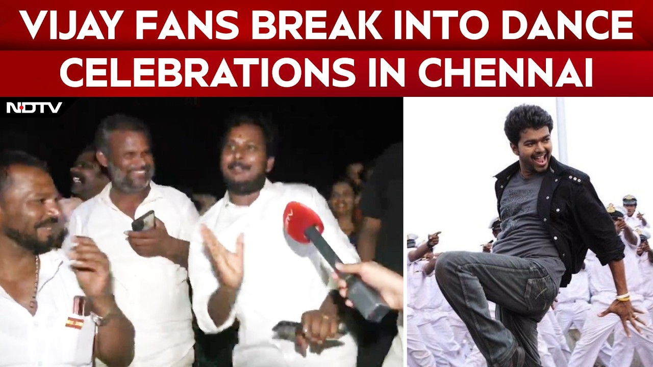 From Cinema To Chief Minister: Fans Recreate Vijay's Signature Dance Moves