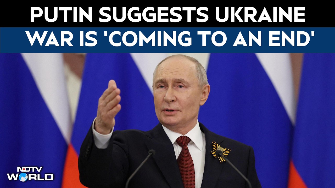 Russia Ukraine War | Ukraine War “Heading To An End”, Says Putin Amid Peace Push
