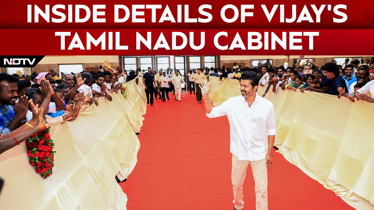 Meet Vijay's First Cabinet: Veterans, Strategists And Fresh Faces