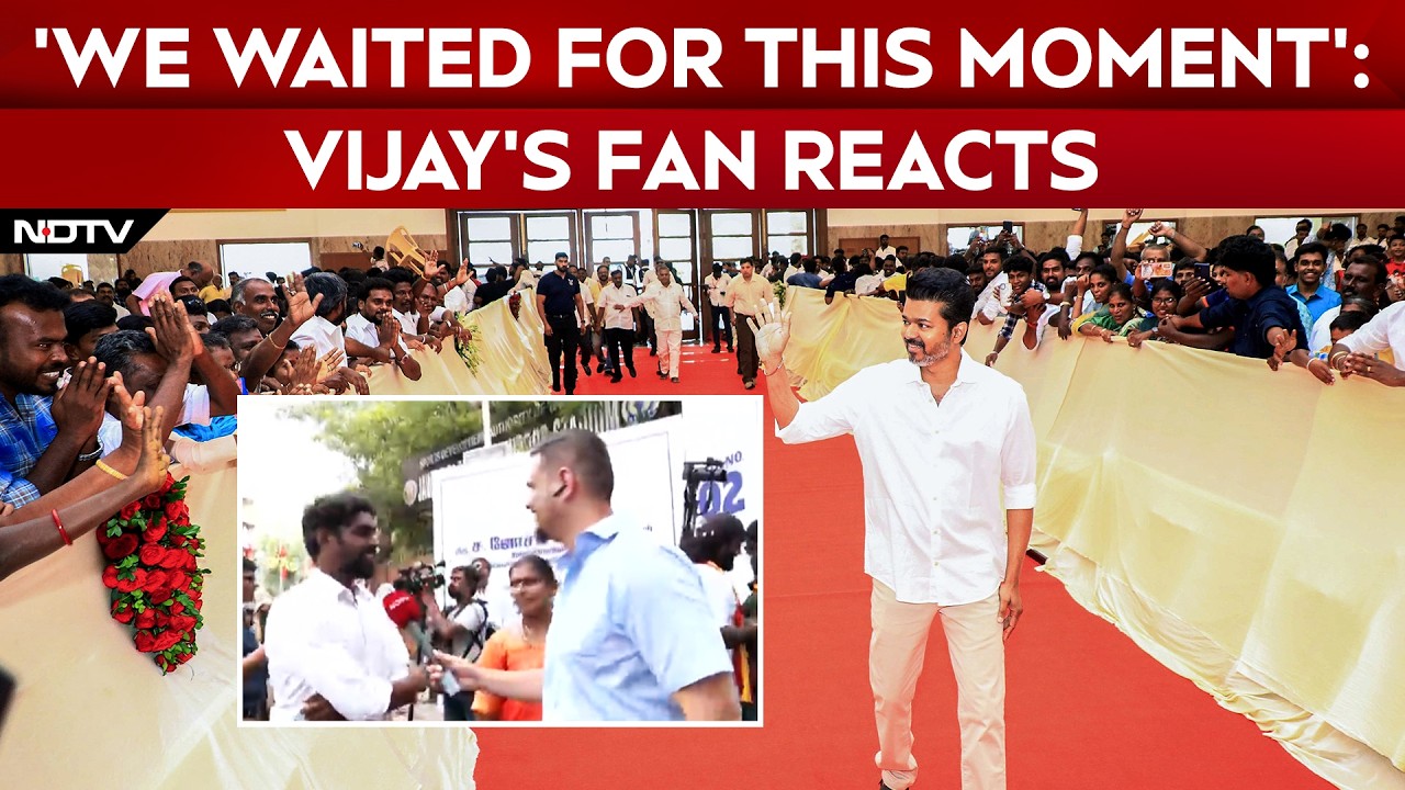 Vijay News | 'We Waited For This Moment': Fan Reacts Before Swearing-In