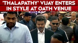 First Visuals: Vijay Enters Stadium Ahead Of Oath Ceremony