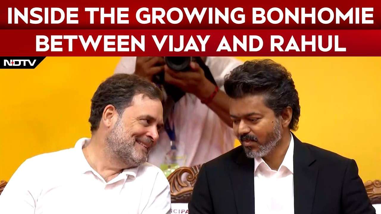 Behind The New Bonhomie Between Vijay And Rahul Gandhi