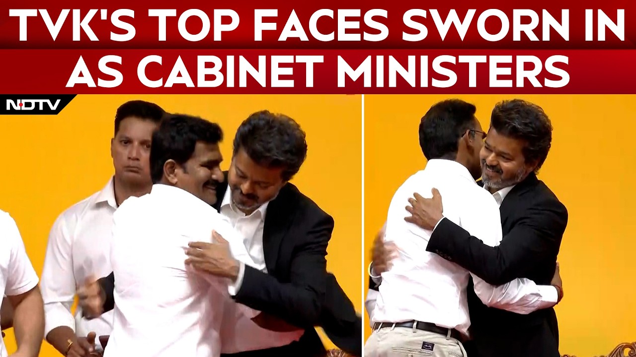 N Anand, Aadhav Arjuna, KA Sengottaiyan, S Keerthana Among 9 Ministers Who Took Oath