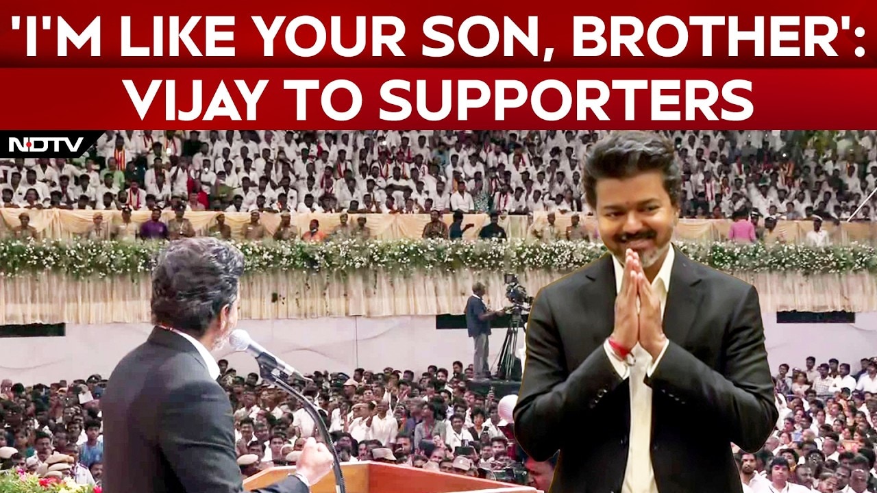 Vijay's First Promise: No Corruption, No Misuse Of Public Money
