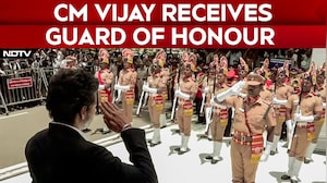 Vijay Receives Guard Of Honour At The Tamil Nadu Secretariat