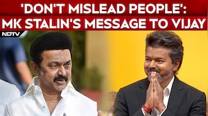 MK Stalin Jabs Vijay Over "Rs 10 Lakh Crore Debt" Claim After Oath Ceremony