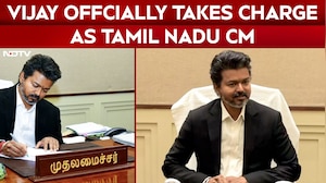 Vijay Officially Takes Charge As The Chief Minister Of Tamil Nadu