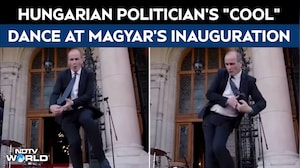 Hungary News | Watch: Hungarian Politician's "Cool" Dance At Peter Magyar's Inauguration Goes Viral